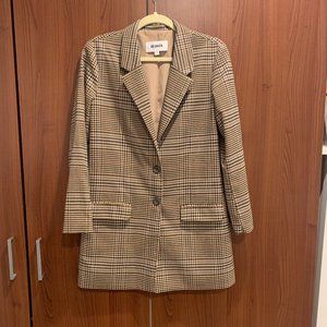Steve Madden Women’s Plaid Blazer Size S